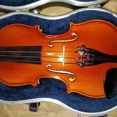 Becker Model 100 size 1/4 violin. Romania, Very Good Condition image 13