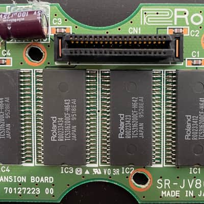 Roland SR-JV80-04 Vintage Synth Expansion Board - Re-capped image 2
