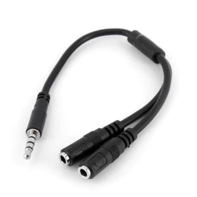 StarTech - MUYHSMFF - 3.5 mm Headset Adapter With Separate Headphone/Microphone image 1