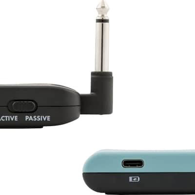 Fender Telepath Wireless System, Mystic Ice Blue and Black image 3