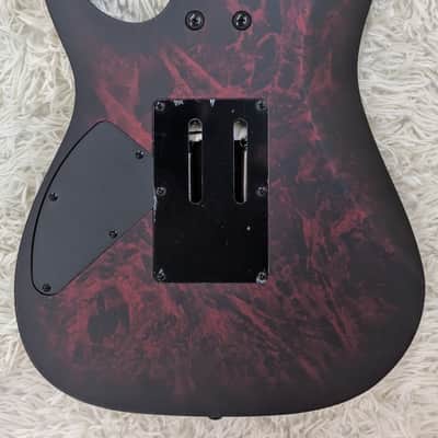 Ibanez RG Series RG470DXWWZM Solid Body Electric Guitar, Wine Red Frozen Matte image 6