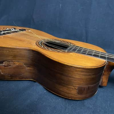 Castellon y Pomar Violin Scroll 1853 - French Polish image 11
