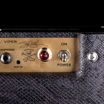 Magnatone Slash Collection Lil' Viper Purple Python Guitar Amplifier Combo image 6