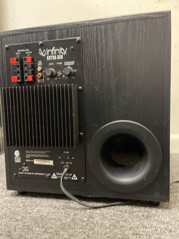 Infinity Entra Sub Subwoofer 150Watts | Reverb