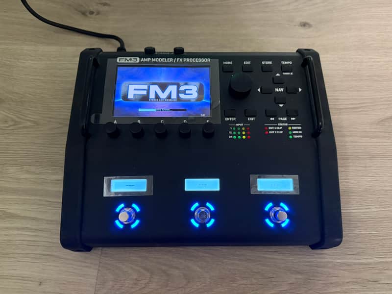 Fractal Audio FM3 Amp Modeler / FX Processor 2020 - 2022 - Black image 1