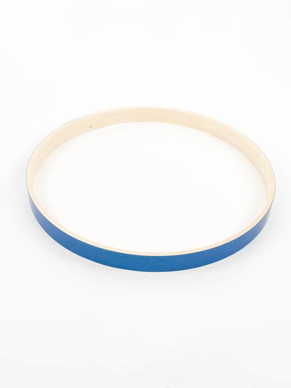 Ludwig LCEBDH2023 EVOLUTION 20" BASS DRUM HOOP BLUE SPARKLE image 1