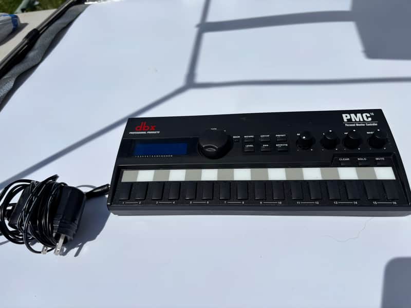 dbx PMC16 16-Channel Personal Monitor Mix Controller 2023 - Black image 1