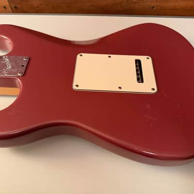1995 Fender American Standard Stratocaster with Matching Headstock - Burgundy Mist image 12
