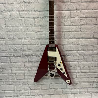 Gibson Lonnie Mack Flying V 1992 - Cherry image 1