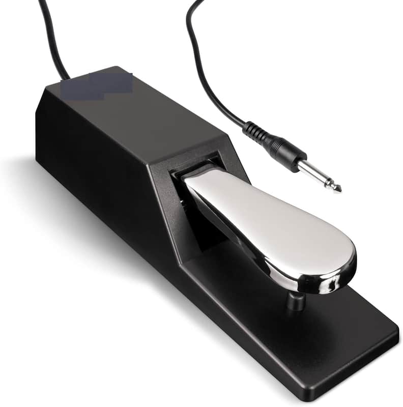 Universal Sustain Pedal with Piano Style Action For MIDI Keyboards, Digital Pianos image 1