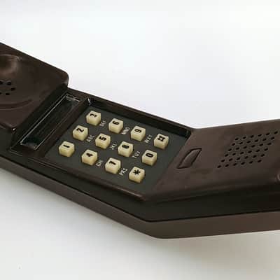Custom Lo-Fi Telephone Microphone - Northern Electric Contempra 1970’s Handset - Brown image 3
