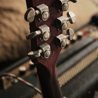 Set of 6 Grover Rotomatic Aged Nickel tuners w/bushings and screws Gibson, Les Paul, relic | 59 Parts image 6