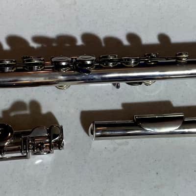 Gemeinhardt 2NP Straight-Headjoint Flute 1990 - Nickle-Plated image 3