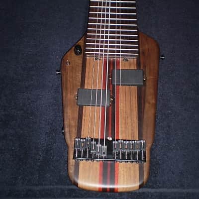 Megatar 12-string touch guitar with crossed Chapman Stick tuning image 3