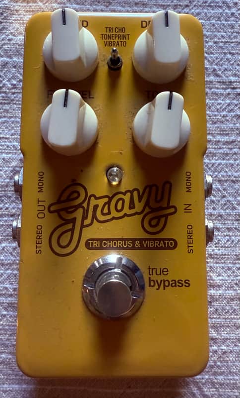 TC Electronic Gravy Chorus Vibrato Guitar Pedal image 1