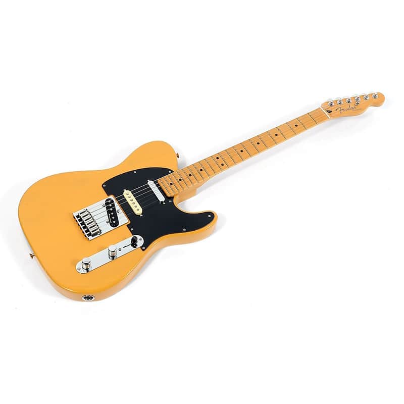 Fender Player Plus Nashville Telecaster Maple Fingerboard Electric Guitar Regular Butterscotch Blonde