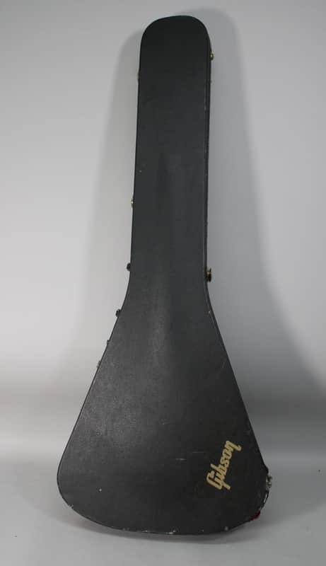 70s Gibson Flying V Case Black/Red image 1