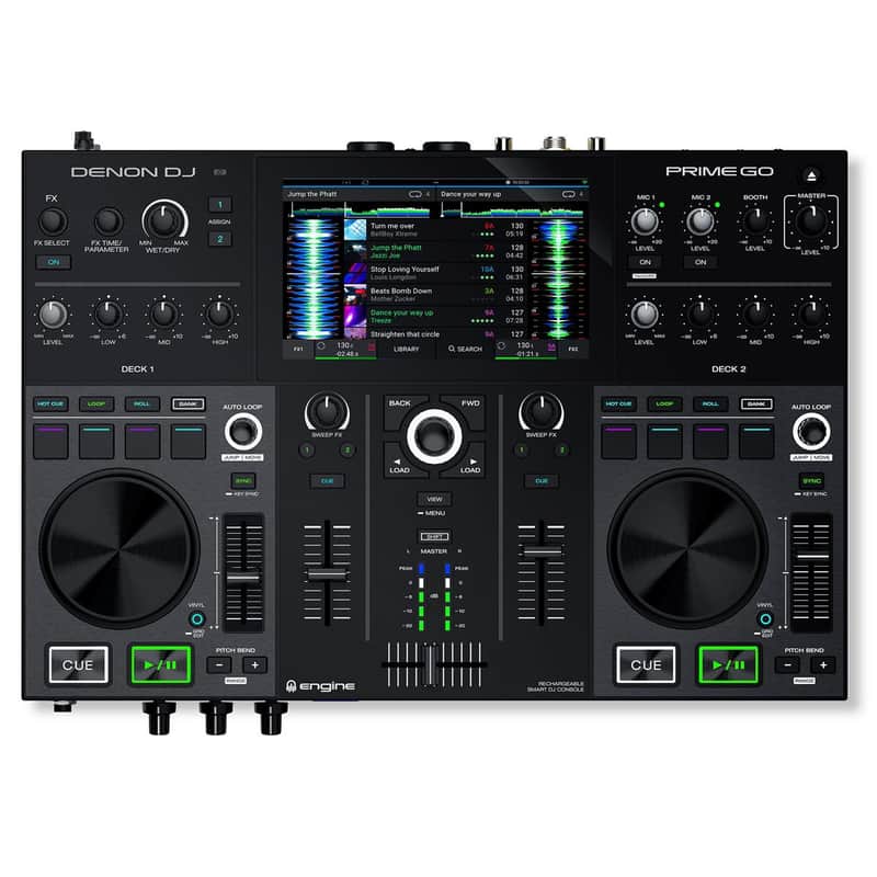 Denon Prime Go 2-Channel Rechargeable Smart DJ Console image 1