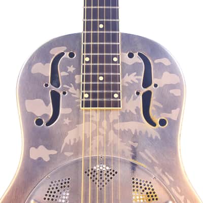 National Reso-Phonic Style O 2009 "Replicon" - Classic resonator guitar sound with modern reliability - check video! image 3
