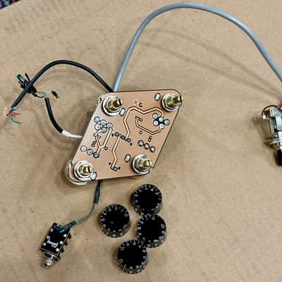 Gibson Les Paul / SG Quick Connect Control board with Push/Pull CTS pots image 2