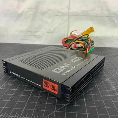 PIONEER GM-43A old school car amplifier 30WX2 RARE AMP GM43A image 3