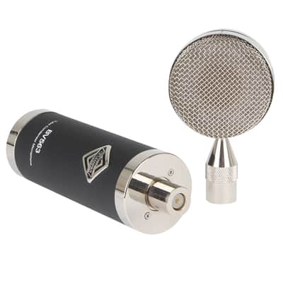 Alctron BV563  Multi-pattern, Multi-capsule tube Condenser Microphone, case, shockmount, transformer output image 6