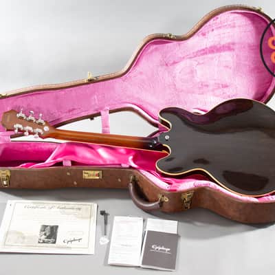 1998 Epiphone USA John Lennon 1965 Casino Limited Edition #1794 of 1965 w/ OHSC + COA image 6