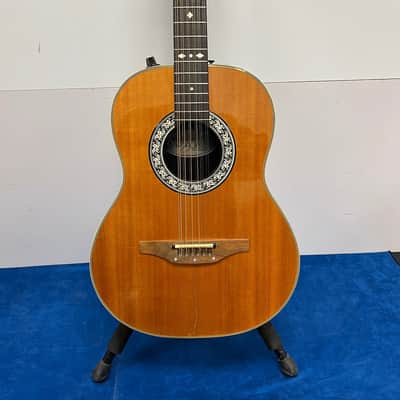 Vintage 1979 Ovation USA 1615 12-String Acoustic Electric Guitar with Original Case image 7