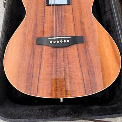 Godin A6 Ultra Koa HG Limited Edition Semi-Hollow 2010s - High-Gloss Natural image 16