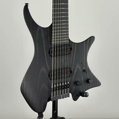 Strandberg Boden Singularity NX 7 Pitch Black 7-String Multiscale Headless Electric Guitar w/ Bag - Pitch Black image 1