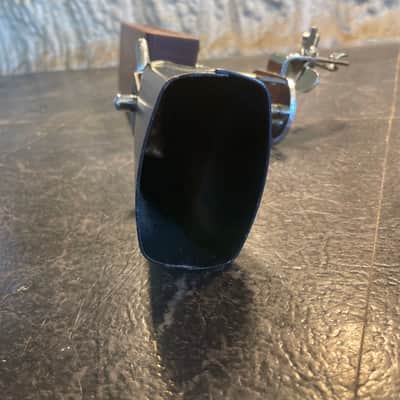 Vintage LP - Latin Percussion Wood Block and Cowbell With Bass Drum Hoop Mount image 8