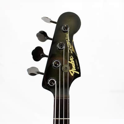 1989 Fender Contemporary Power Jazz Bass Special - Candy Apple Red image 5