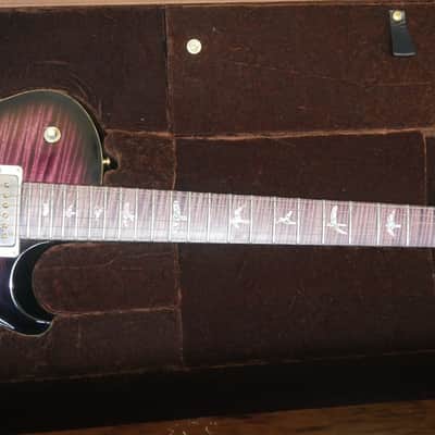 PRS Private Stock Singlecut McCarthy 594 2018 - Black Raspberry Glow Smoked Burst image 17