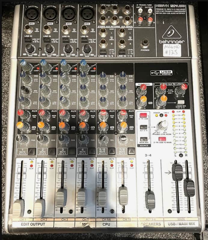 Behringer 1204USB 12-Input 2-Bus Mixer XENYX EQ 2016 - Present - Standard image 1