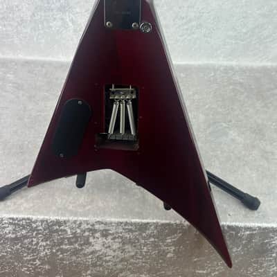 Jackson Rhoads RX10D electric guitar in transparent red finish w/ case image 18