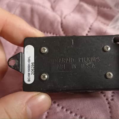 DiMarzio DP100BB Super Distortion Humbucker 2010s - Black/Blue image 3