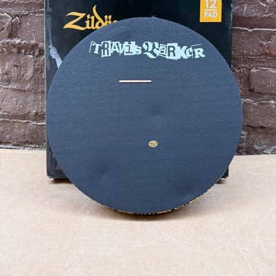 Zildjian Travis Barker 12" Dual-Sided Drum Practice Pad - Brand New image 2