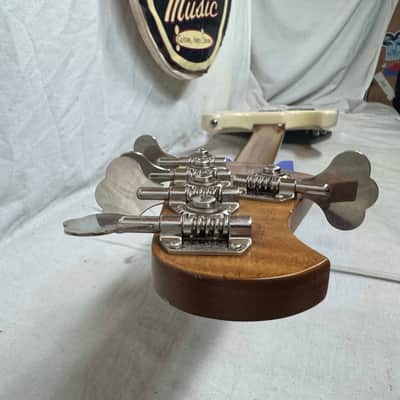 Ernie Ball Music Man 30th Anniversary Stingray sting ray 5 H Bass with Case 2018 - Translucent Buttercream / Roasted maple neck / maple fingerboard image 24