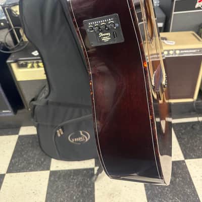 Ibanez AW4000CEBS Artwood Series Acoustic-Electric Guitar 2010s - Sunburst image 9