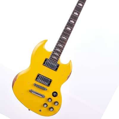 Samick SPG-650 set neck Electric Guitar with vine neck inlay | Reverb