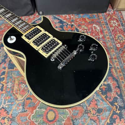 Greco Les Paul Custom Model EG600P Peter Frampton Black Beauty MIJ Fujigen - 1977 image 7
