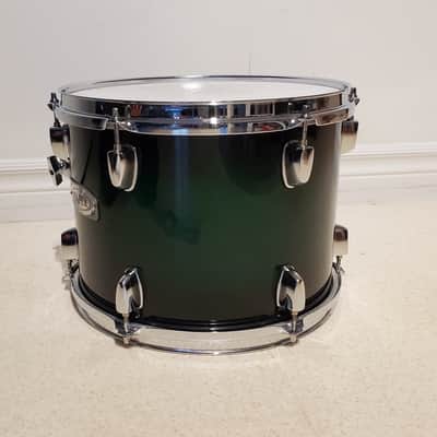 Mapex M 12"x9"inch Tom Drum W/Mount - Lacquered Green Fade - Gorgeous Clean A+ image 9