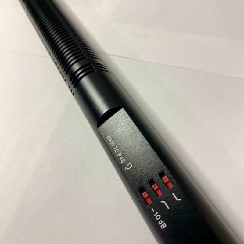 Sennheiser MKH-70 P48 - Black Shotgun Microphone image 1