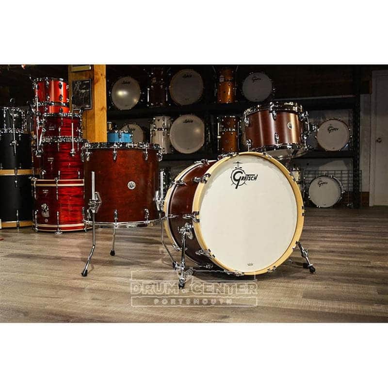 Gretsch Brooklyn 3pc Classic Drum Set Satin Walnut image 1