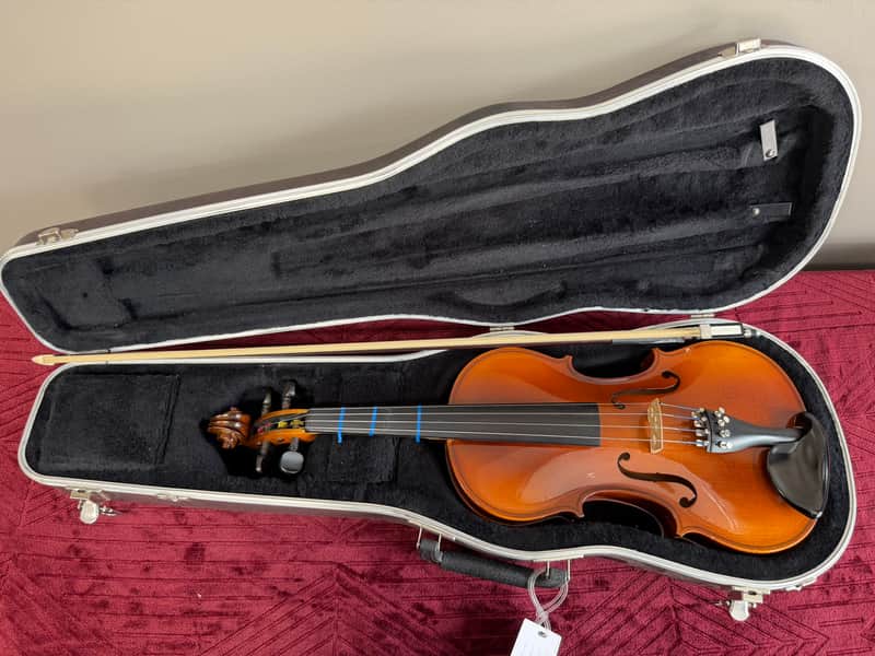 Glaesel VA25E6 14" Viola Outfit with Case and Bow image 1