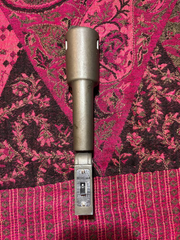 Vintage Electro-Voice 664 Cardioid Dynamic Microphone 1950 - 1979 - Satin Chrome image 1