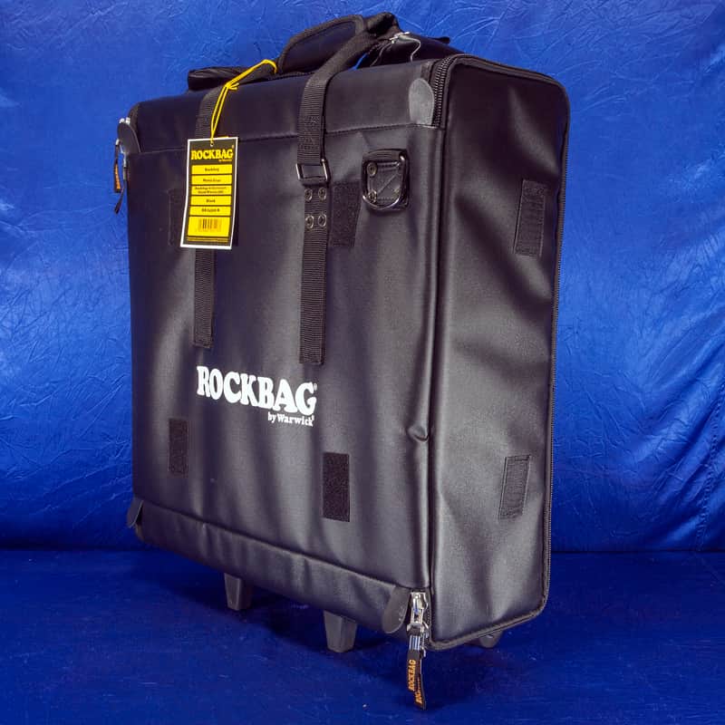 RockBag  19" 3U Three Space Rack Bag with Wheels & Shoulder Strap Model 24320B by Warwick image 1