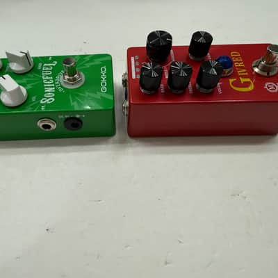 Gokko Sonic Fuel + Mosky Audio G IV Red Overdrive Guitar Effect Pedal Lot Of 2 image 4