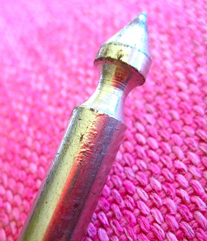 Bass Drum Leg Spur, Nickel Plated - Vintage image 1
