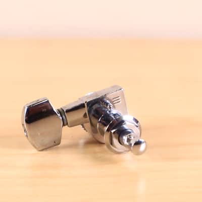 (1) Schaller Fender M6 Locking Pin Chrome Machine Head image 3